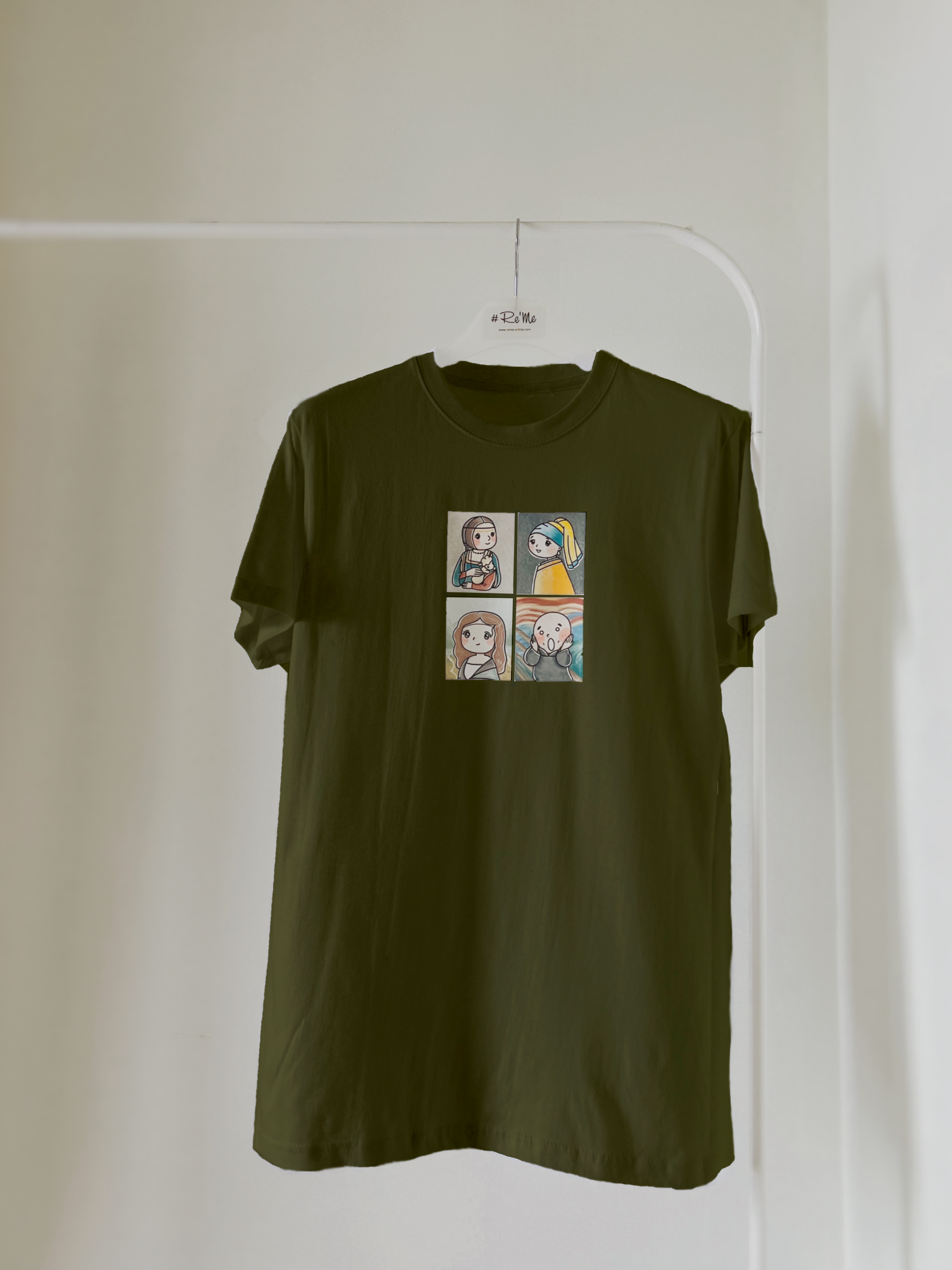 【独家限定款】手绘童趣世界名画 Tee
