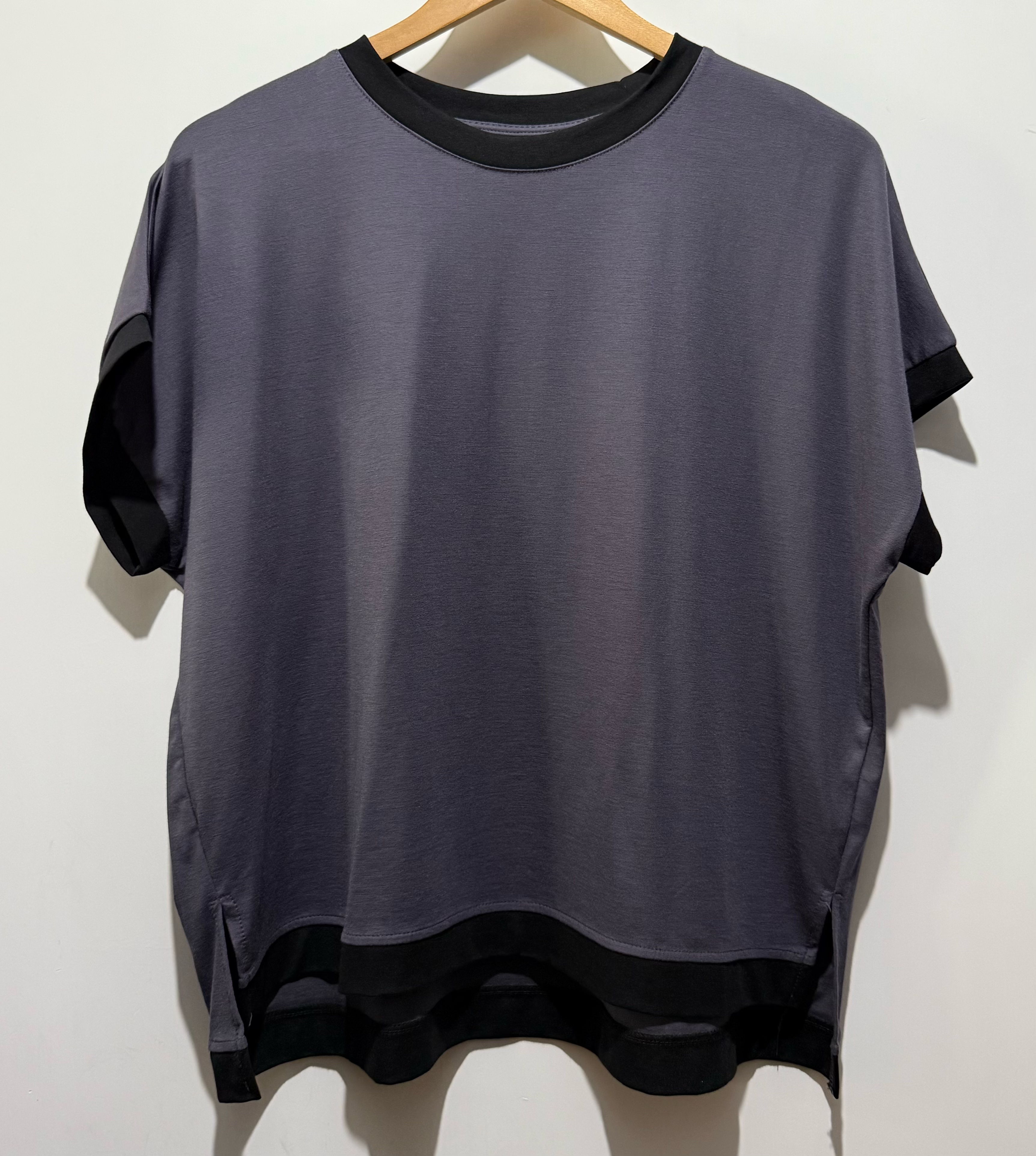 #2094 簡約撞色圓領Top 🔥