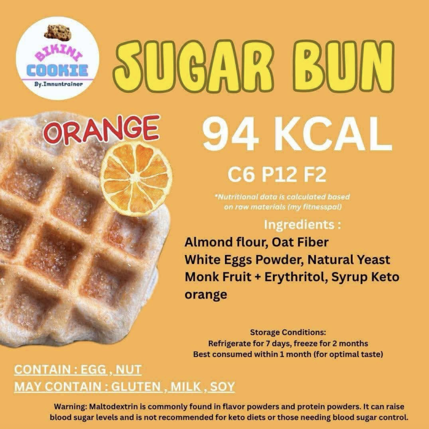 [BC]No Sugar Bun
