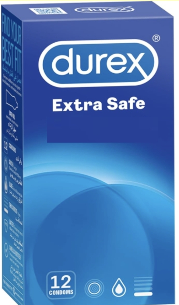 Durex杜蕾斯雙重保險12片英國版