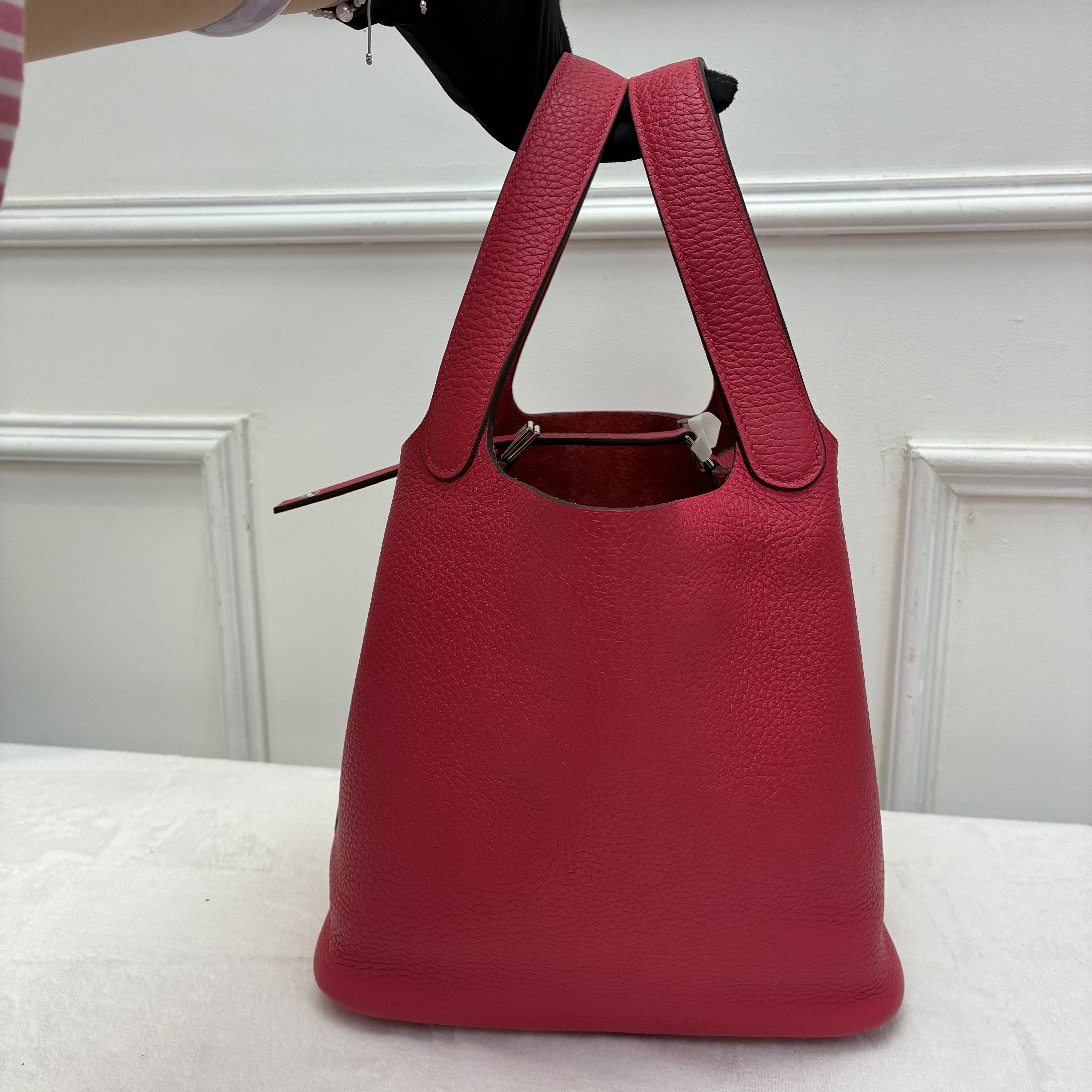 Full set Hermes Picotin 22 P22 極致粉 