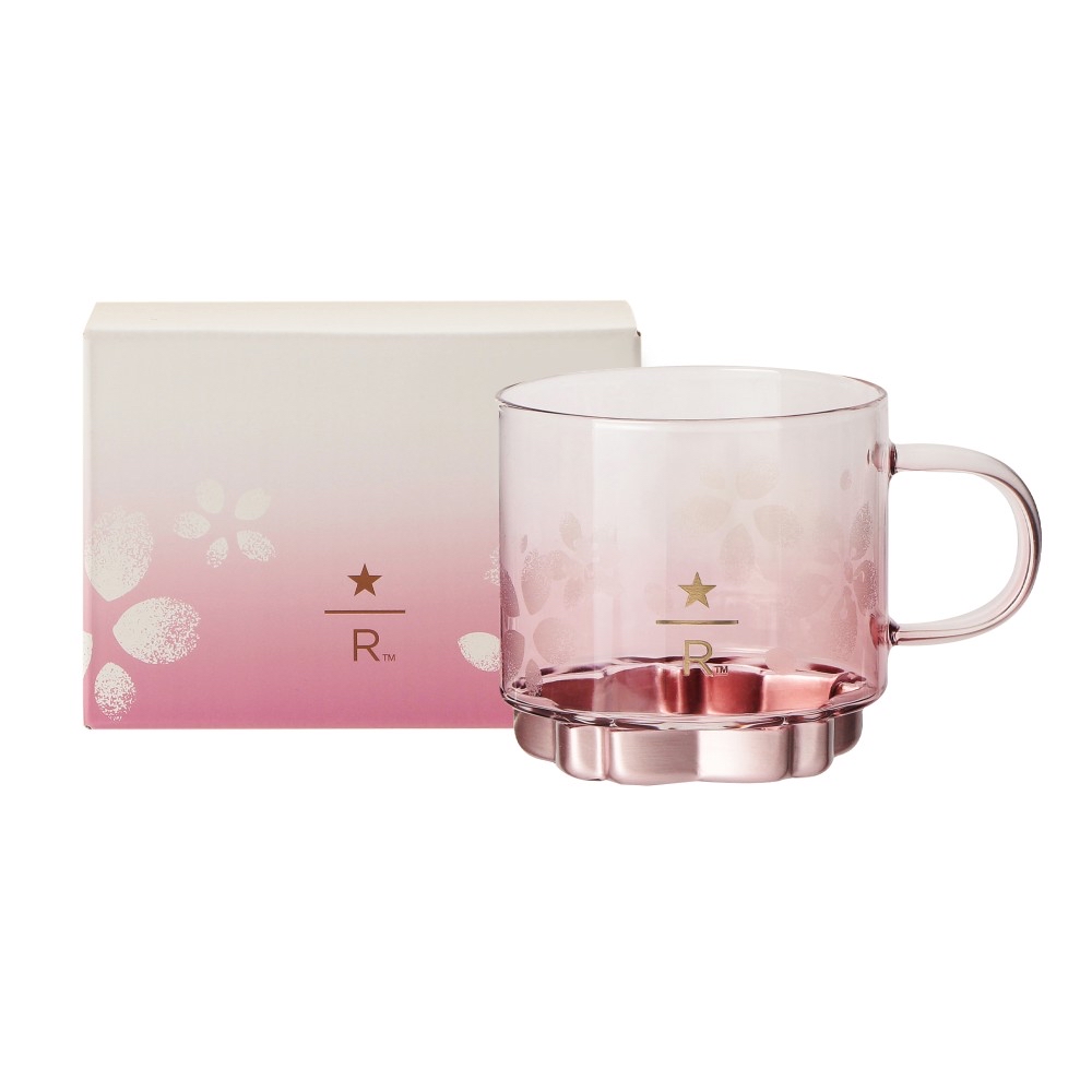 🎀【預訂】 Starbucks Reserve® Roastery Tokyo Sakura 2026 Collection 粉紅櫻花底璃杯355ml