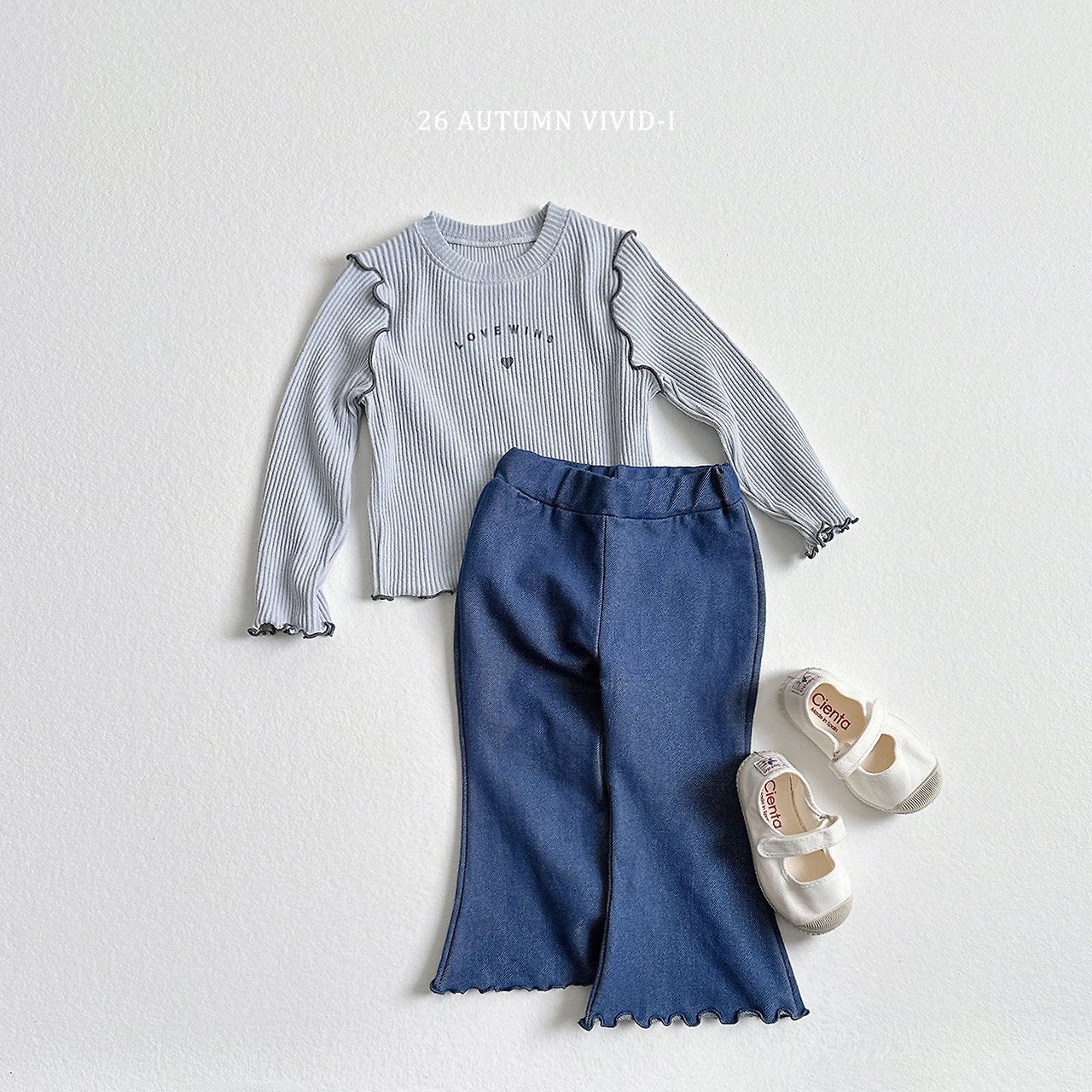 Vivid | Soft denim pants