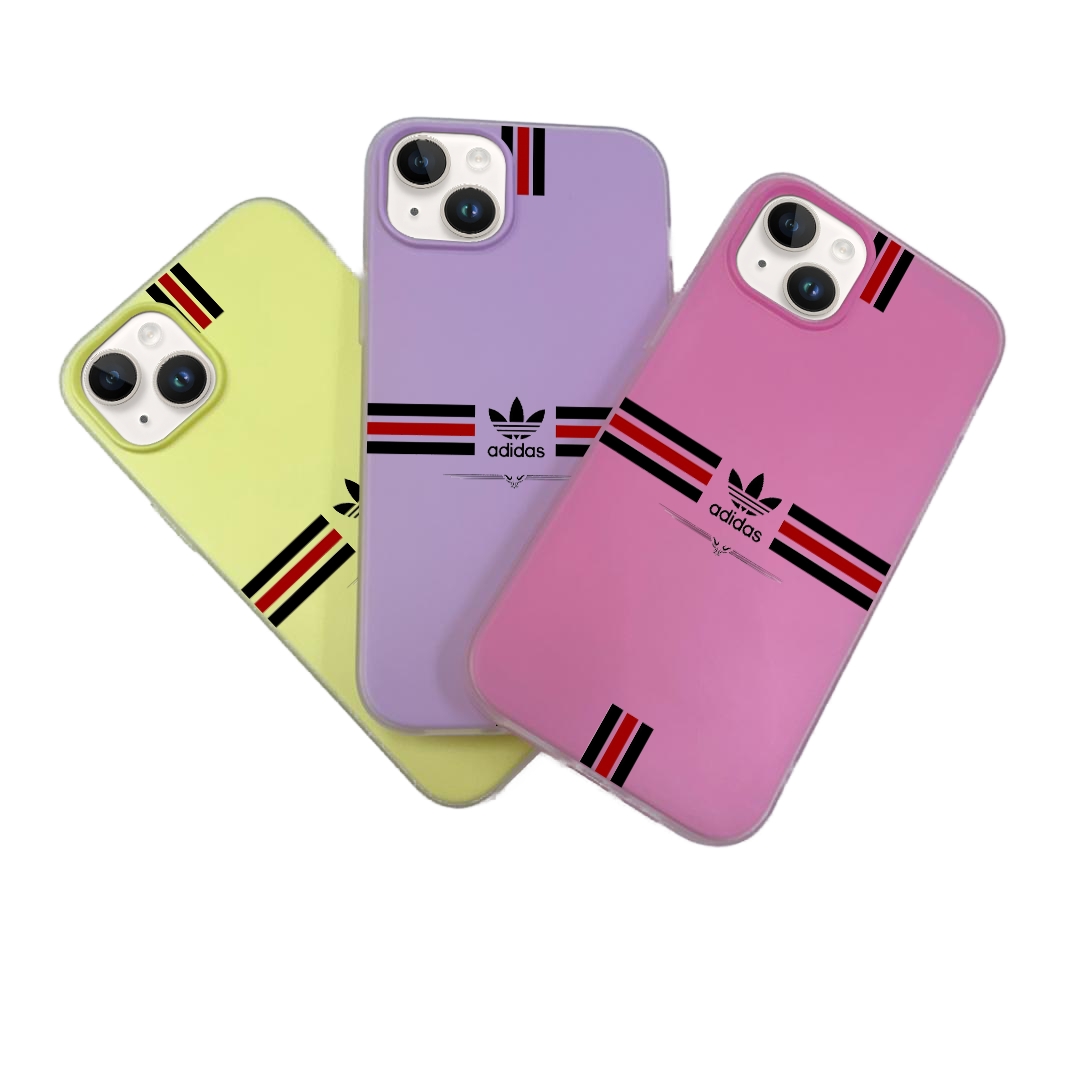 JELLY CASE PHONE FOR IPHONE - DESIGN ADIDAS B