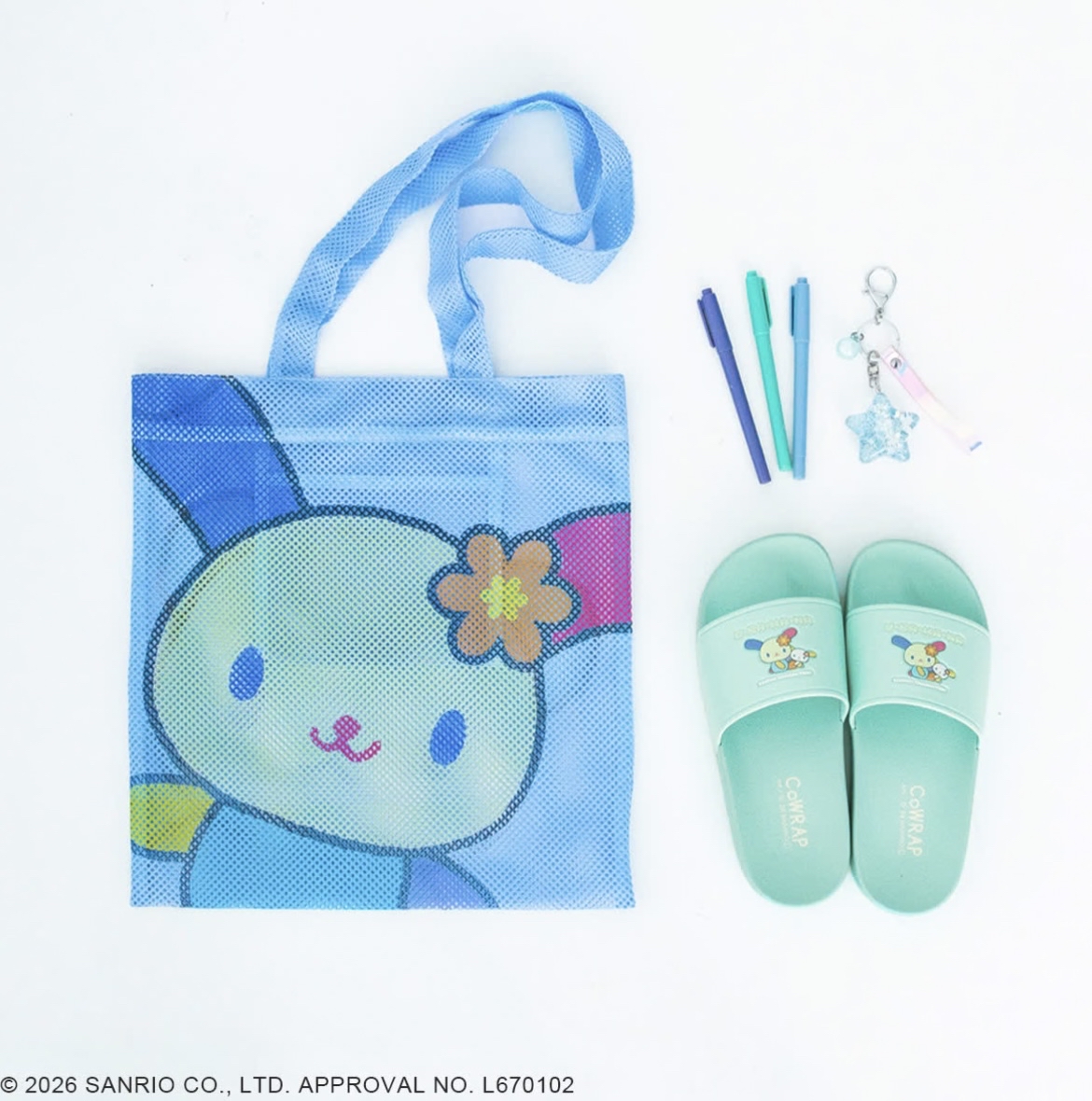 日本預訂📍日本Sanrio得意雙面圖案網面Tote Bag 1/4日本開售