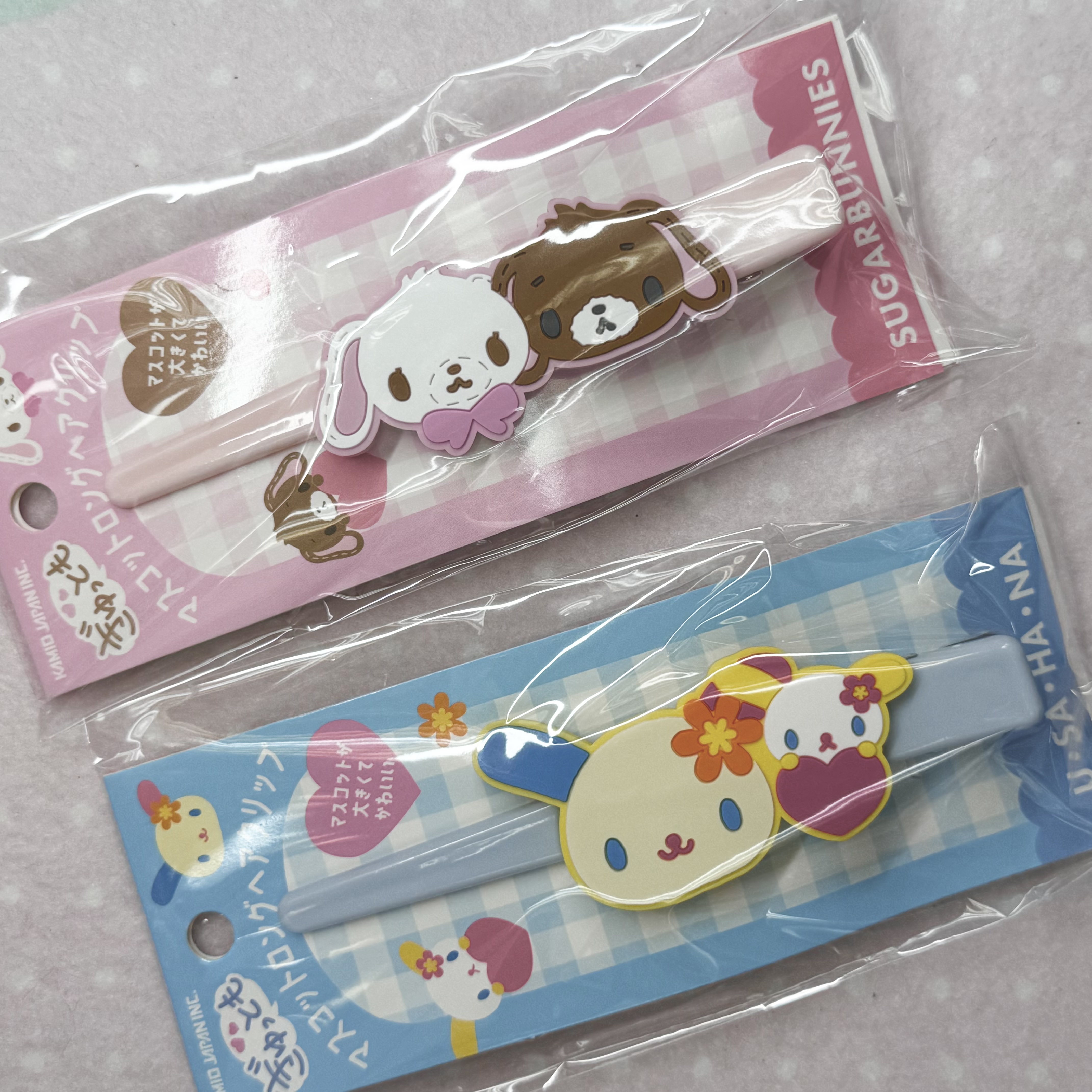 Usahana/ Sugarbunnies 一字髮夾