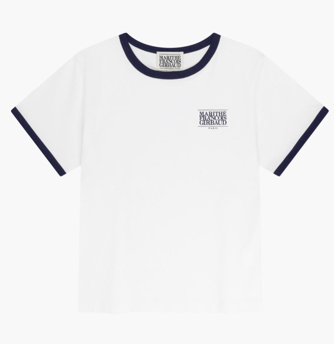 Ⓜ️ fg kids款 small logo ringer tee 折扣優惠 淺紫/淺黃/navy / white Size 100-150