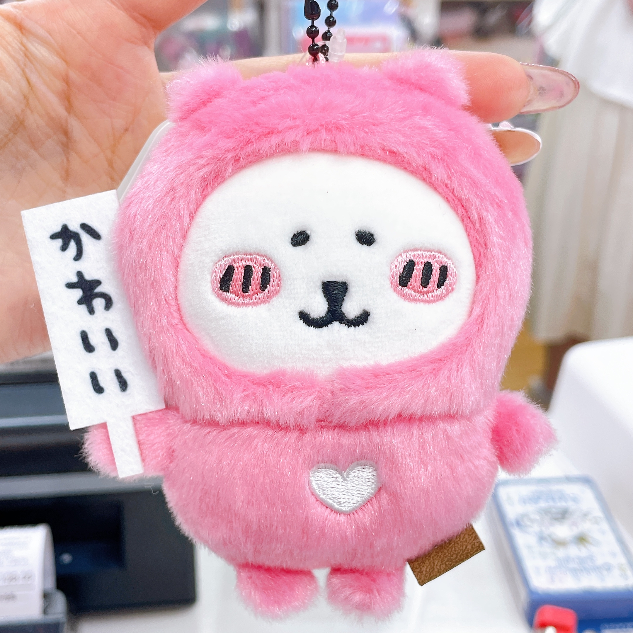 日本直送joke bear自嘲熊玫瑰花心心公仔掛飾