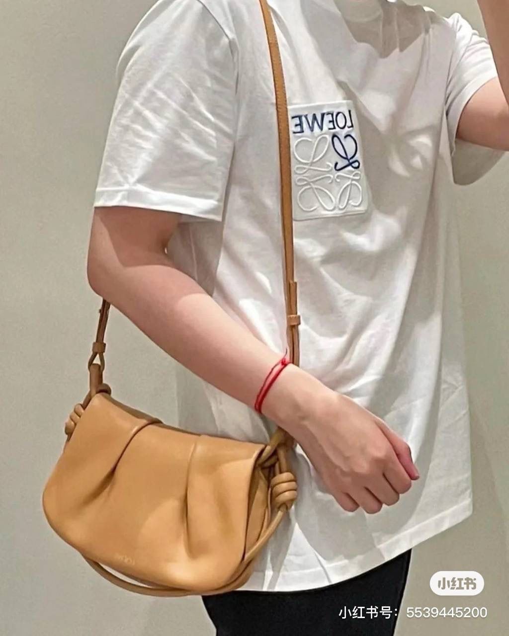 Loewe Knot 小号皮革单肩包