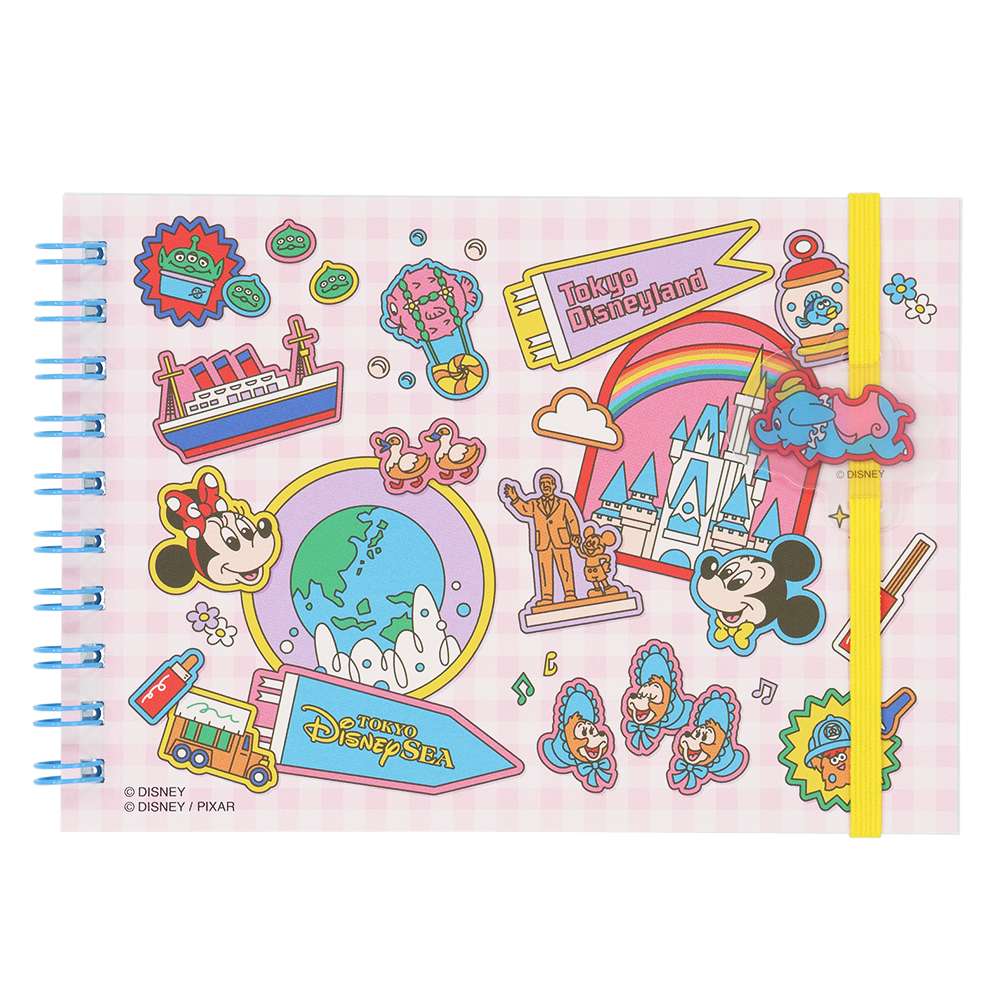 【預訂】TDR Disney Characters 貼紙簿
