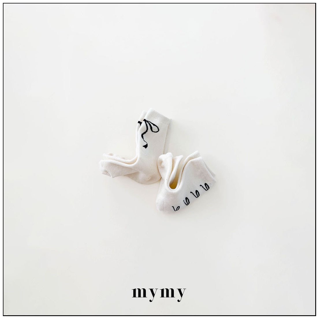 Mysocks | White soybean set (ACC)