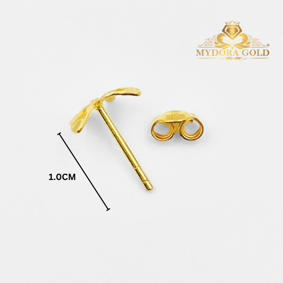 MYDORA Subang Stud Earing Butterfly l EMAS 916/22K