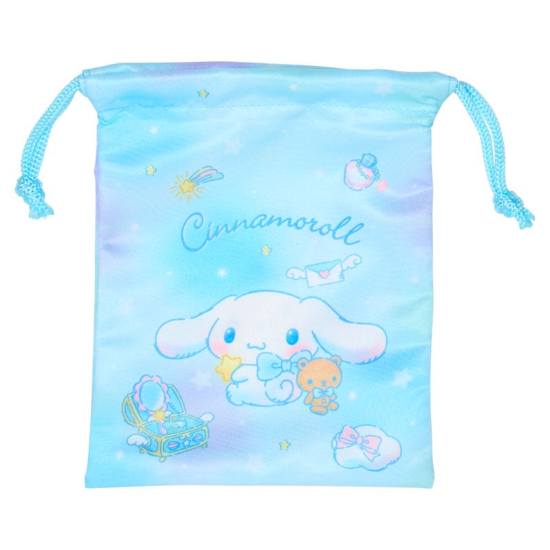 現貨｜Sanrio Cinnamoroll 玉桂狗 日版 鏡 + 梳 + 索繩袋 套裝 (32647-0)