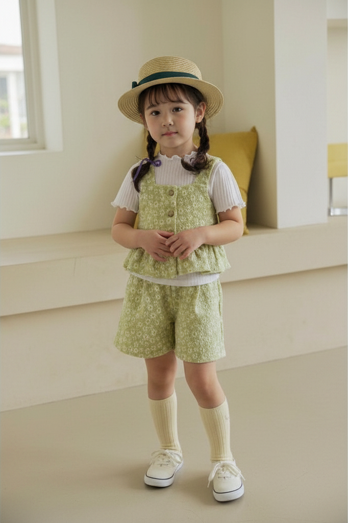 花花 Vest / Pants