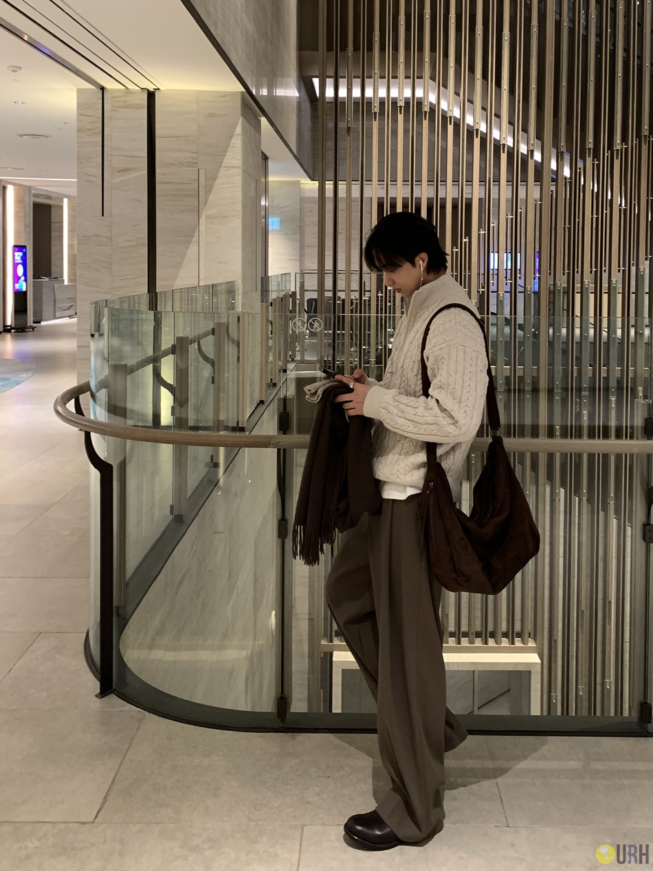 【100%保證韓國直送】經典麻花兩用拉鍊針織外套 Cozy Daily Cable Two-way Knit Zip-up RL114700