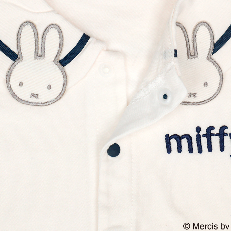 🇯🇵預訂 日本直送🇯🇵Miffy貼花水手領純棉短袖連身服