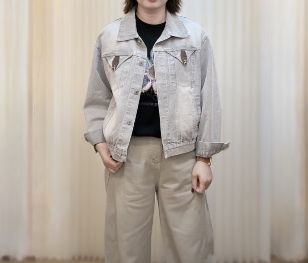 洗水牛仔外套 M254 84136319