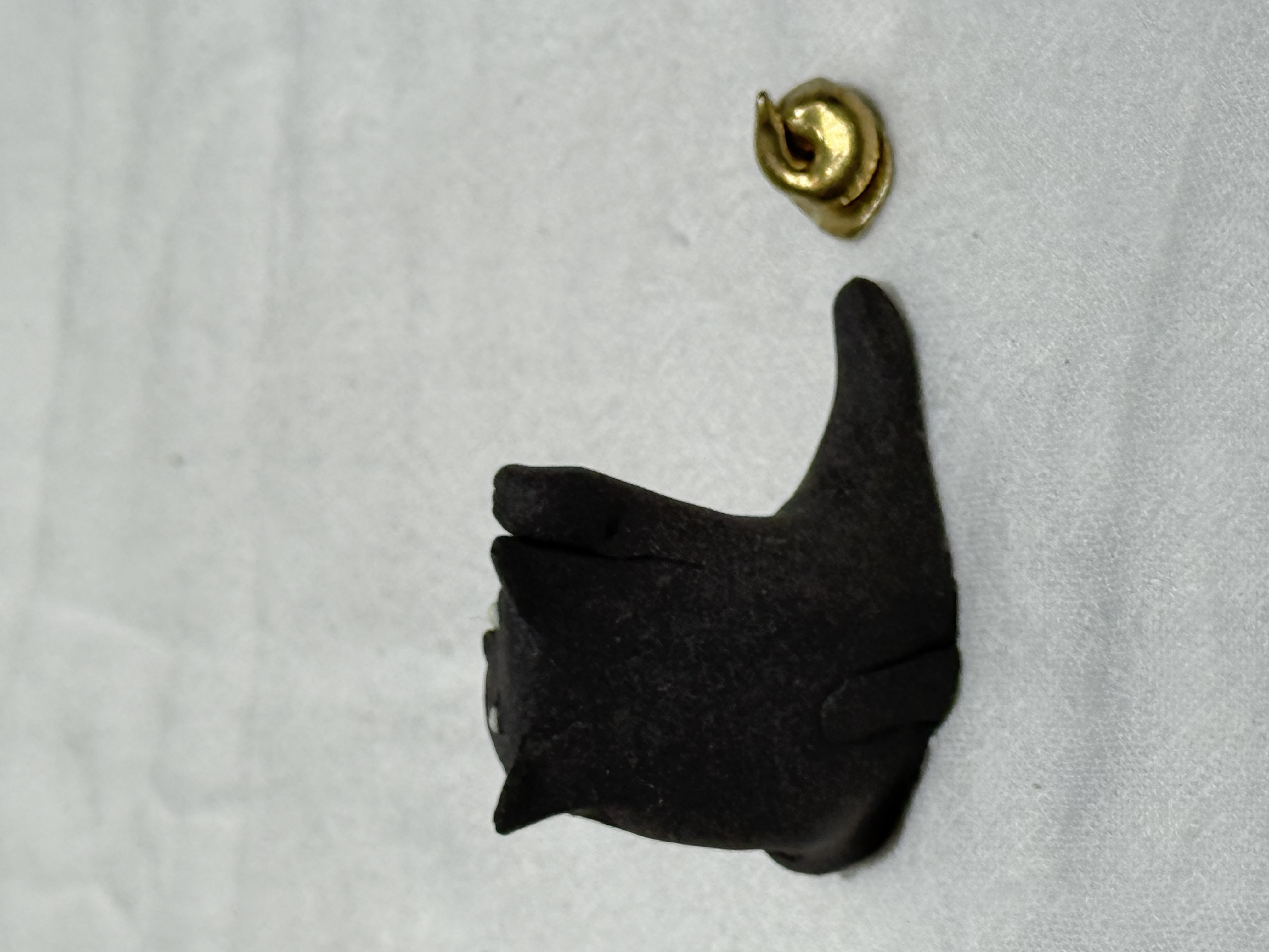 半澤淳子  黑色貓咪擺件 ABCDE款