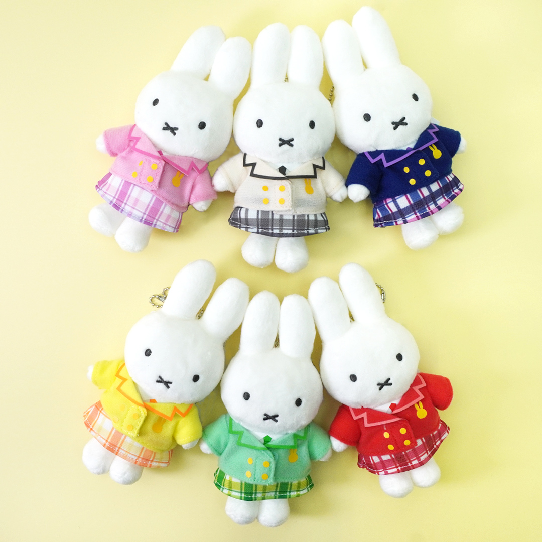 Miffy Style限定 校服公仔掛飾
