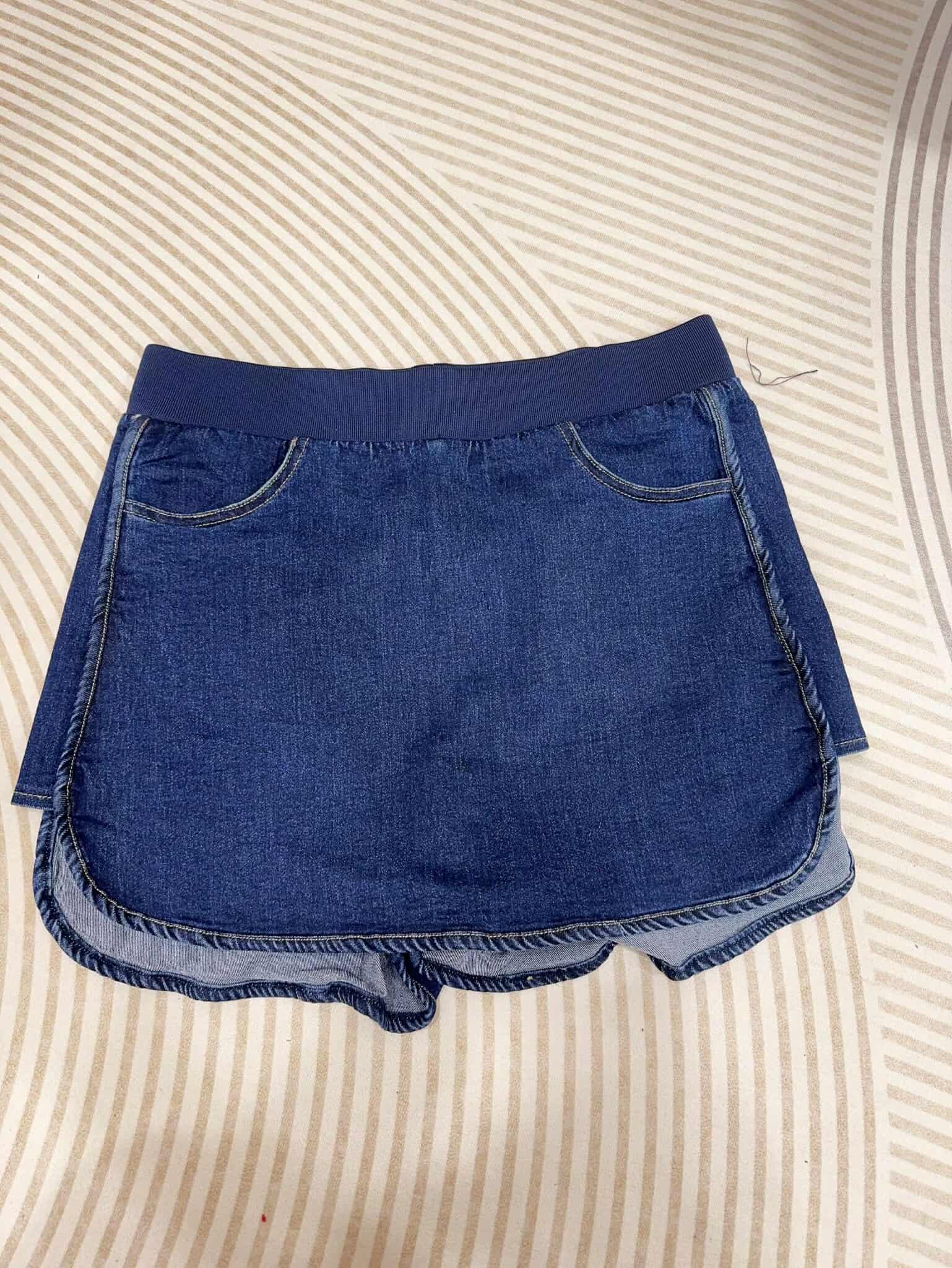 OTA10 KJ9169 圆弧裙摆前裙后裤设计裤裙