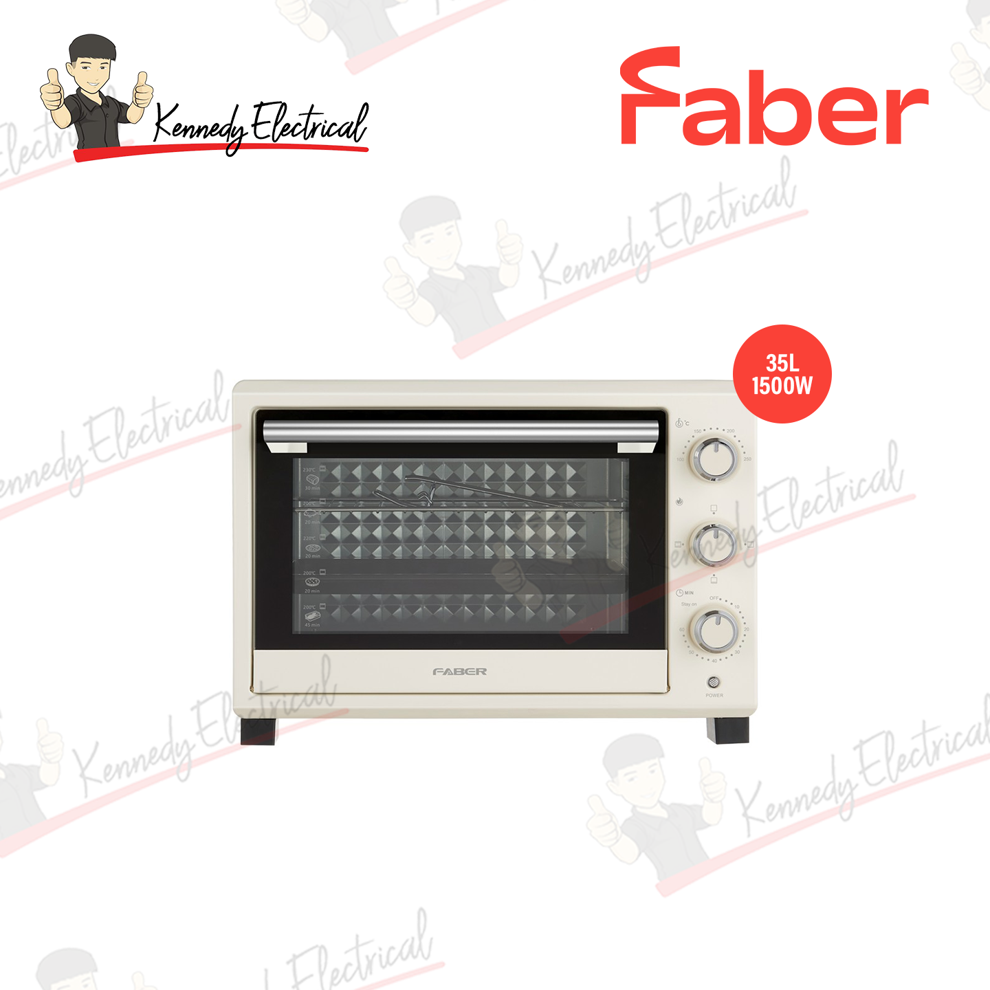 Faber 35L Electric Oven FEO IVORY 363