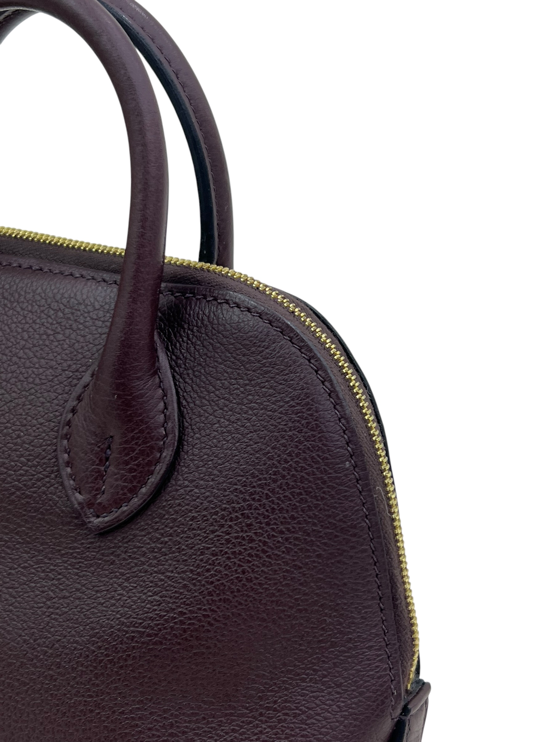 Pre-Owned HERMÉS Mini Bolide 馬鞍紅 Stamp Z / Product Code: 070853