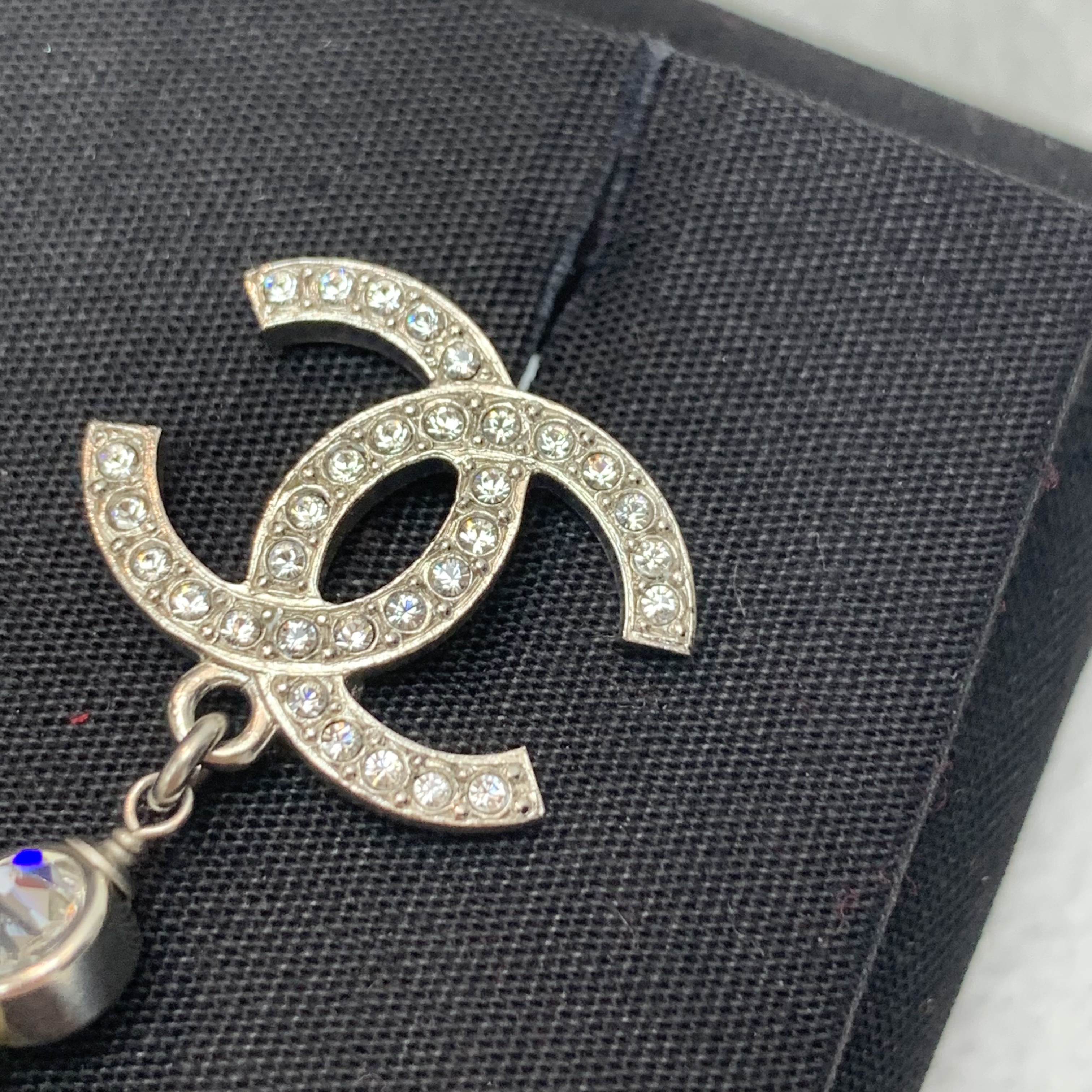 Full set Chanel經典耳環 Chanel閃鑽珍珠耳環 