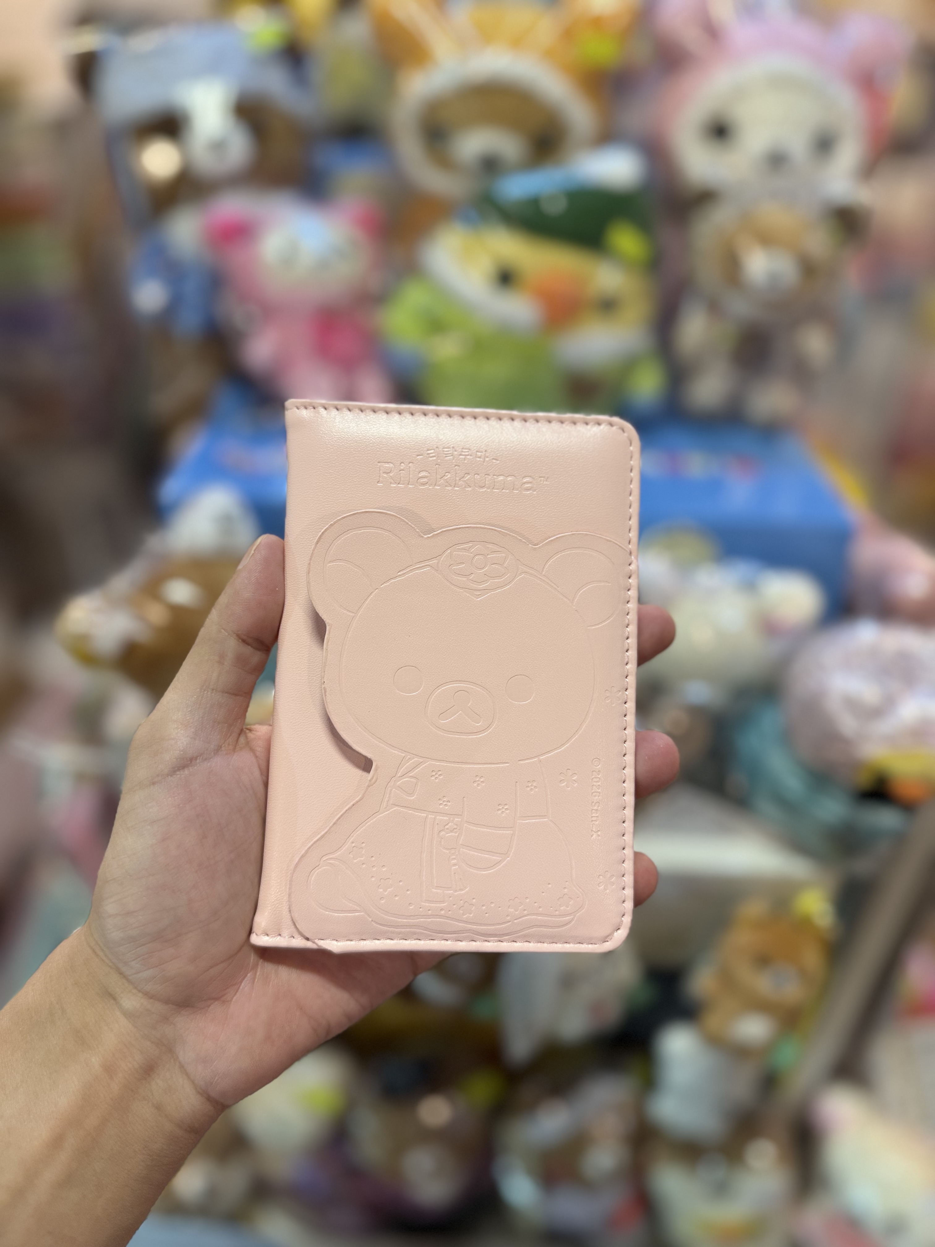 《現貨》全新韓國專店限定 Rilakkuma韓服造型passport 套