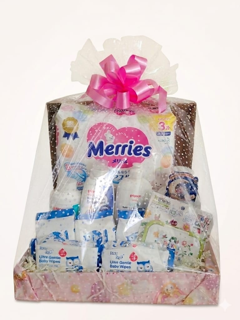 [Merries] Baby Girl Premium Hamper  (Halal)