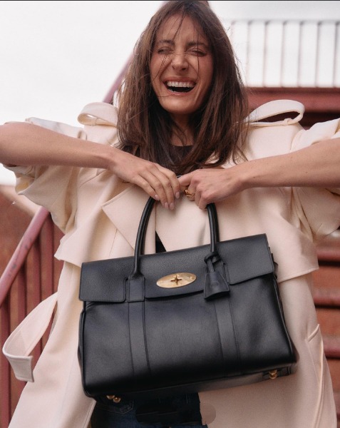 英國🇬🇧 Mulberry Bayswater 皮革手袋