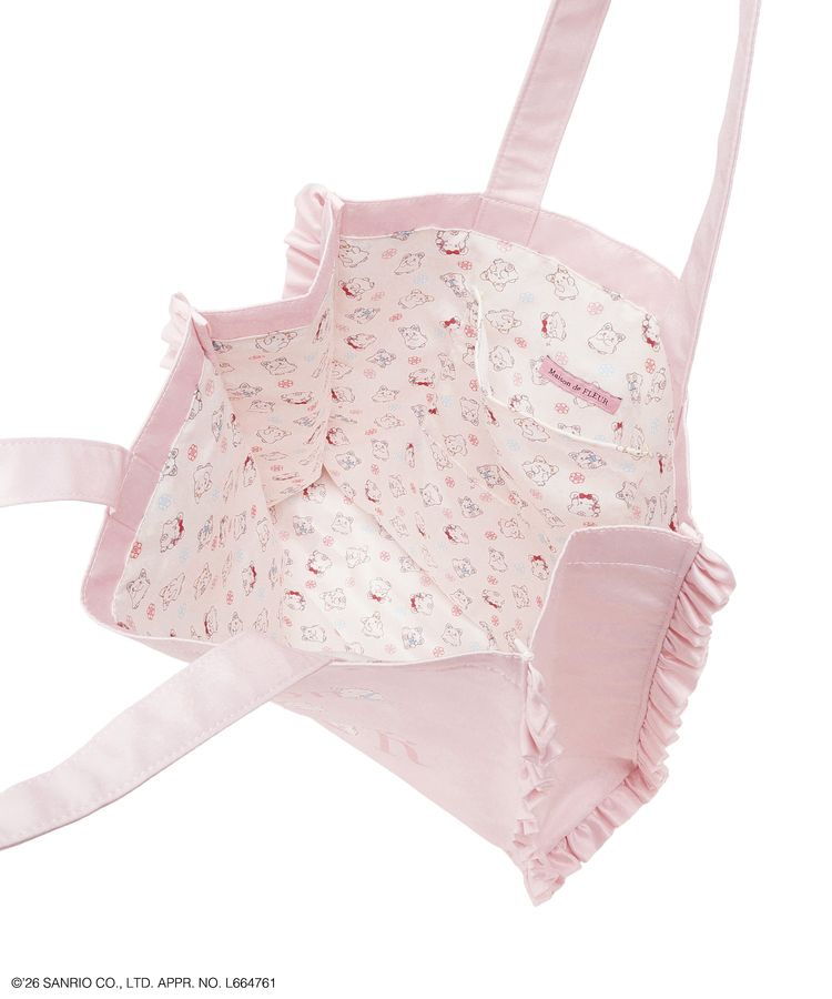 🎀【預訂】Hanamaruobake x Maison de FLEUR Tote Bag W