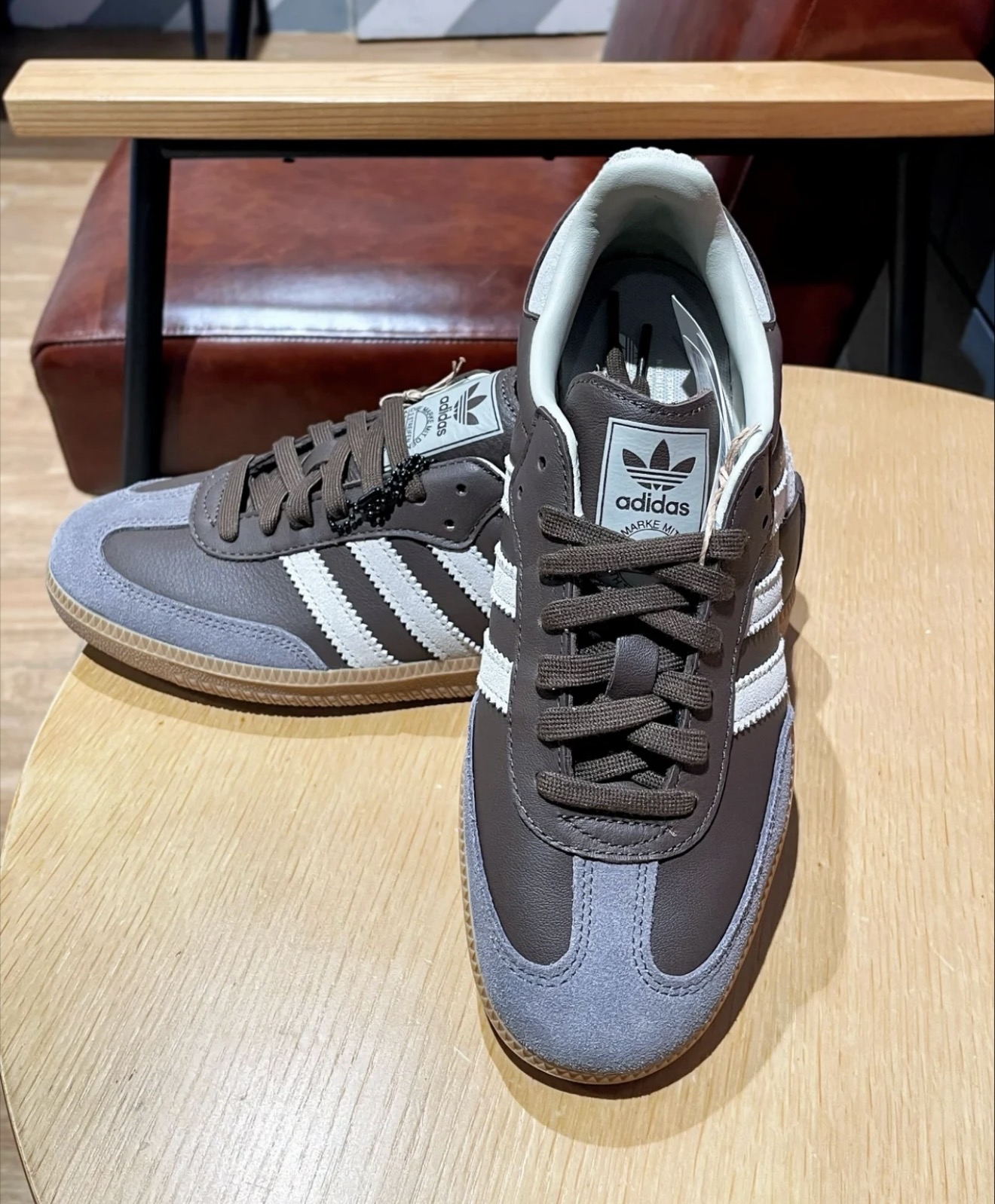 ID1481 Adidas Samba OG Brown Putty Grey ID1481