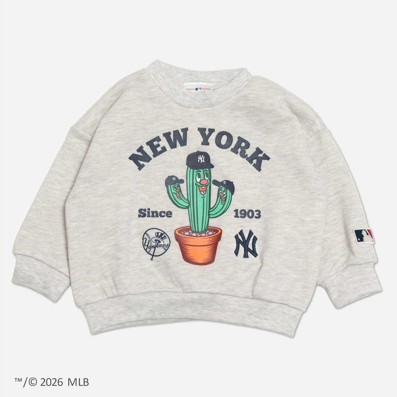 🆕【⭐訂購⭐】🌀 🇯🇵 日本直送 #MLB 插畫圖案 束袖衛衣［3款選］🌀 [PLJA-0005] [261101]