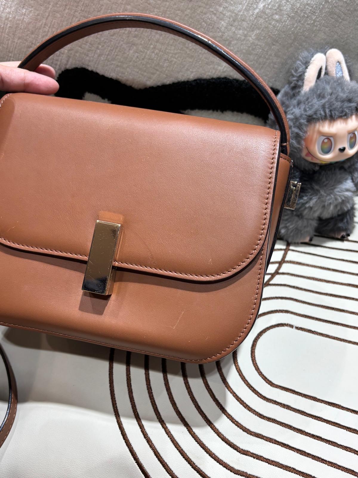 Valextra iside 2way bag Tan,100%Authentic,90%new 