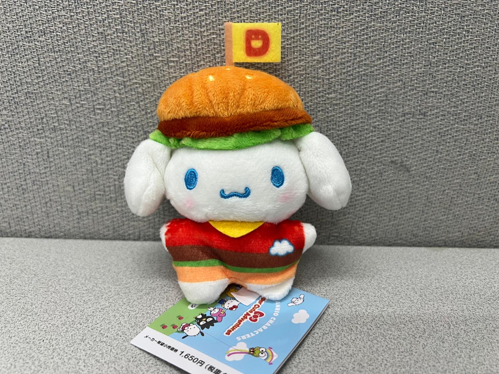 🎌日本直送🎌Sanrio 漢堡包系列 公仔掛飾 公仔屋