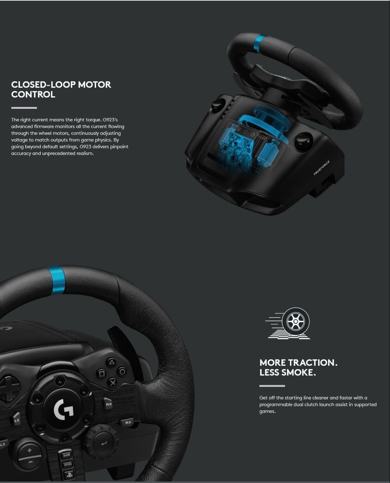 Logitech G923 賽車方向盤