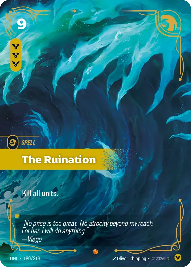 Unleashed - Epic - Order Rune (Set 3)