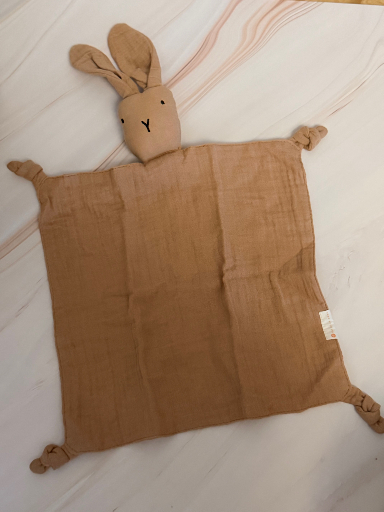 兔兔四層棉紗安撫巾