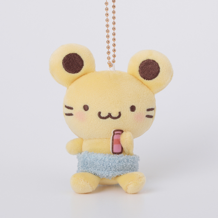 日本預訂📍日本布甸狗得意浸溫泉造型公仔吊飾