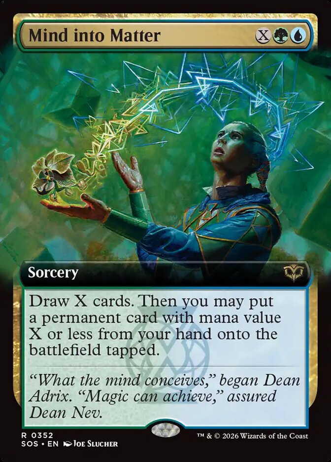 [EN] [Foil] Mind into Matter [SOS-352] R