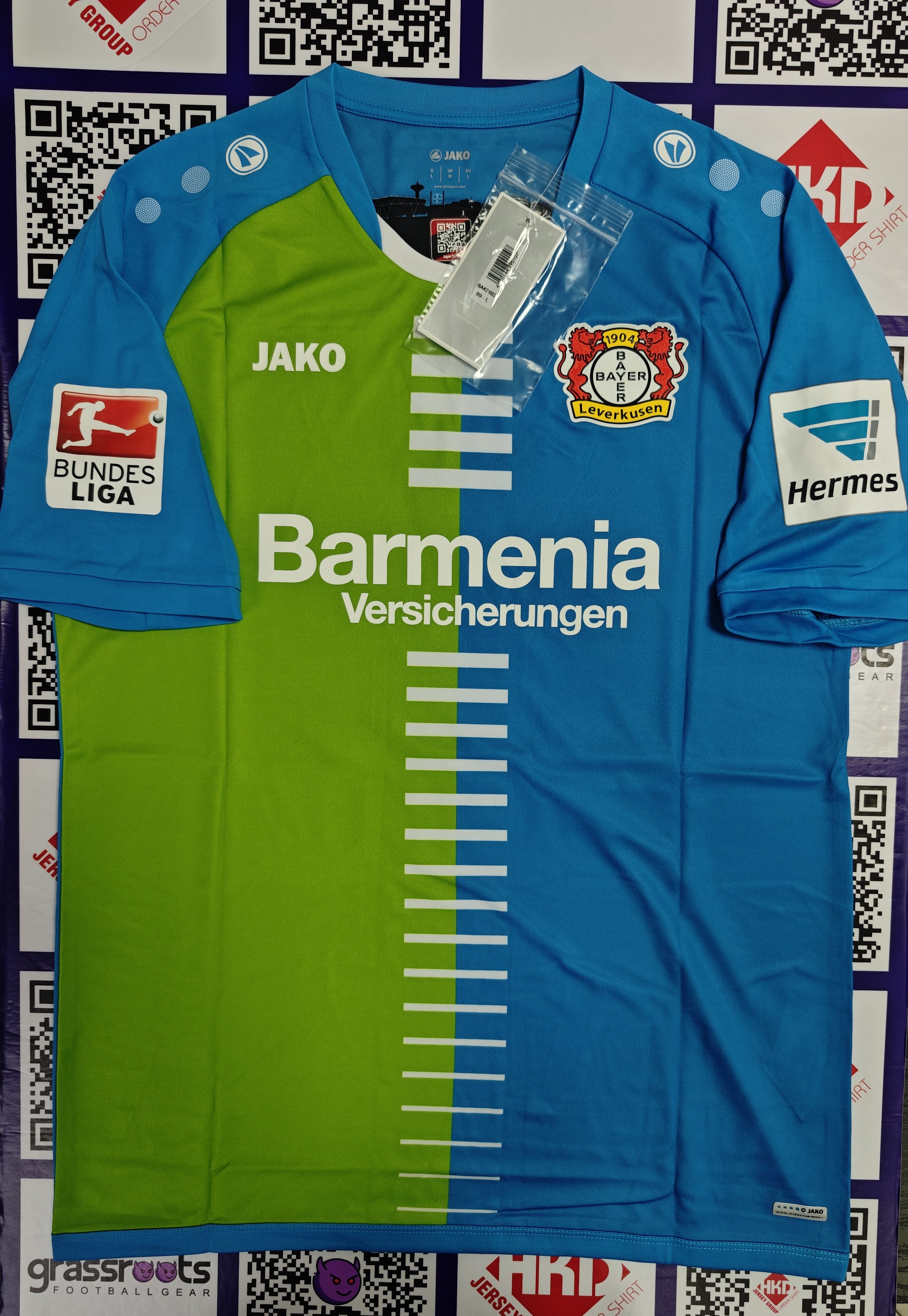 16/17 利華古遜 3客 Size M 原裝CHICHARITO德甲Fullset