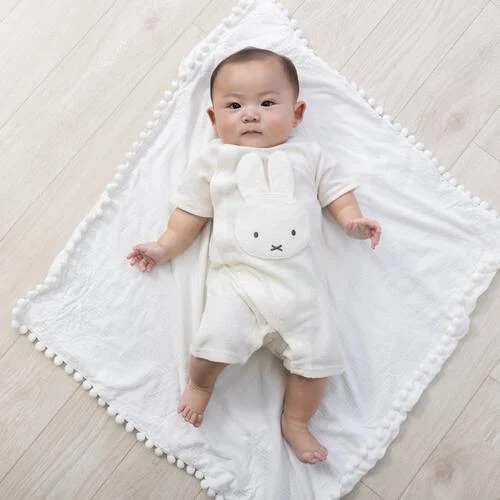 Miffy 嬰兒短袖連身衣 50-70cm