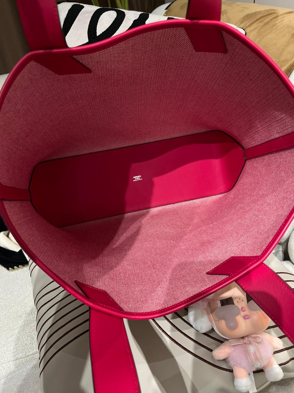 Hermes CABAS H EN BIAIS 40 BAG 100%Authentic,98%new ✅dust bag  