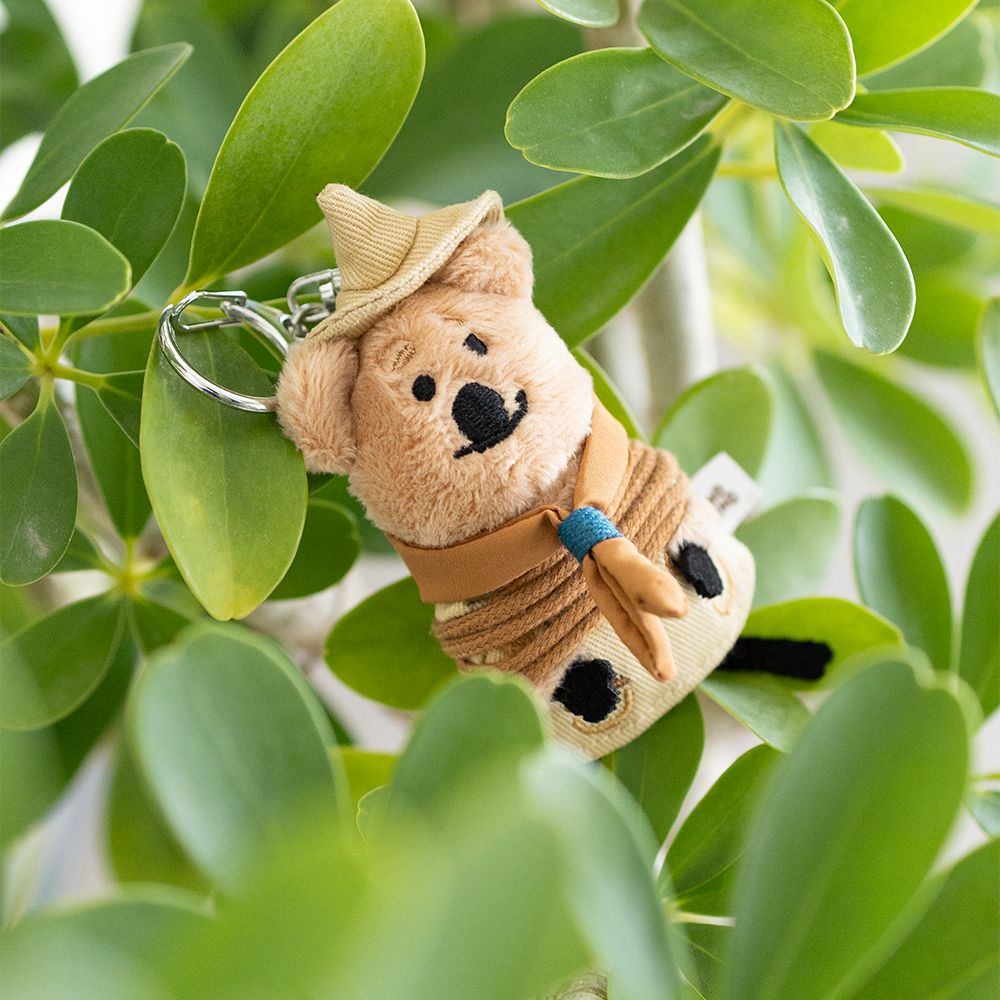 [Dinotaeng] QUOKCAMP Flatfur Keyring (6種)