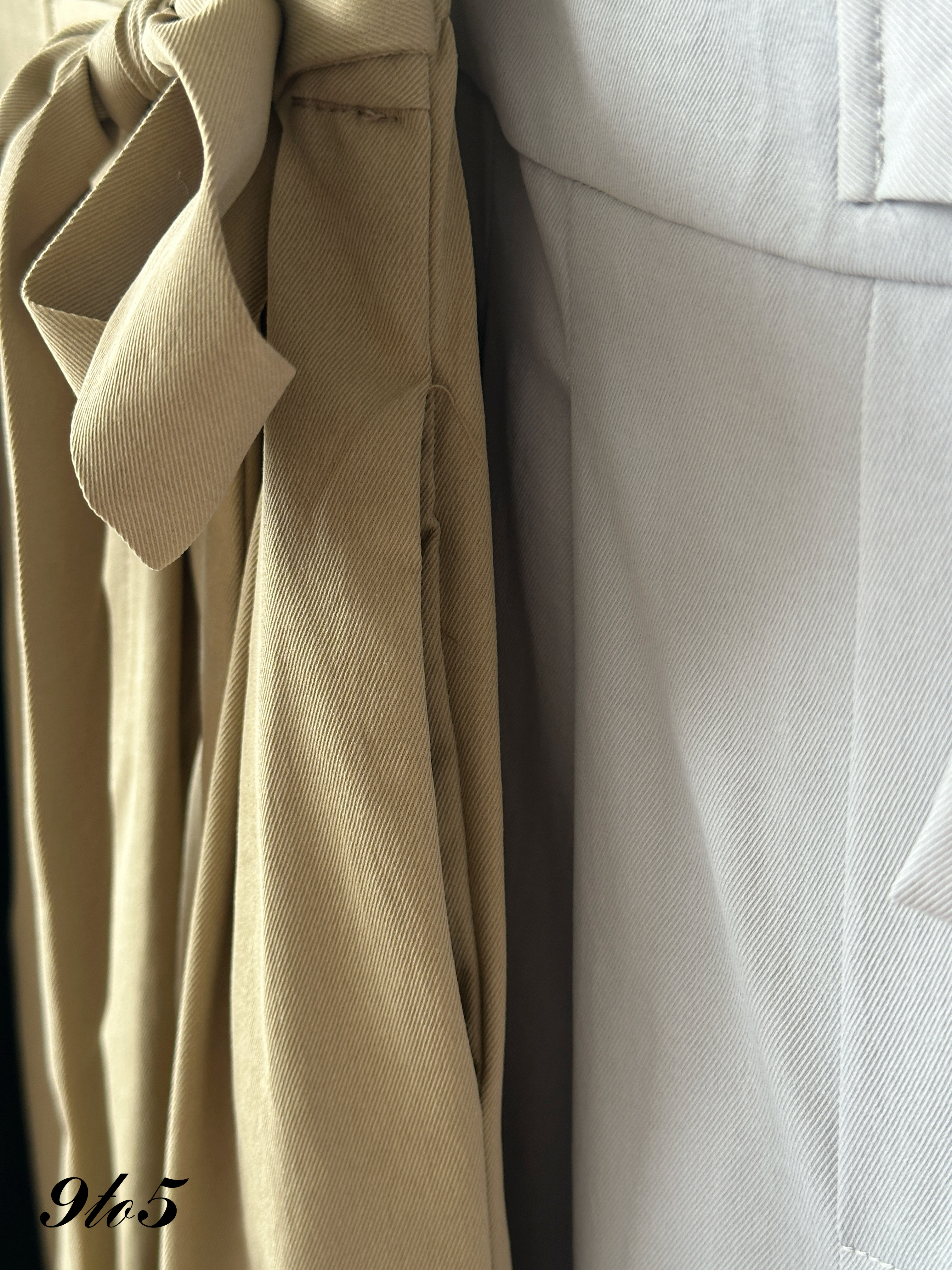 S1976 Side-tie Wide Leg Pants - 3 Colors 