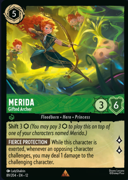89/204 Merida - Gifted Archer R