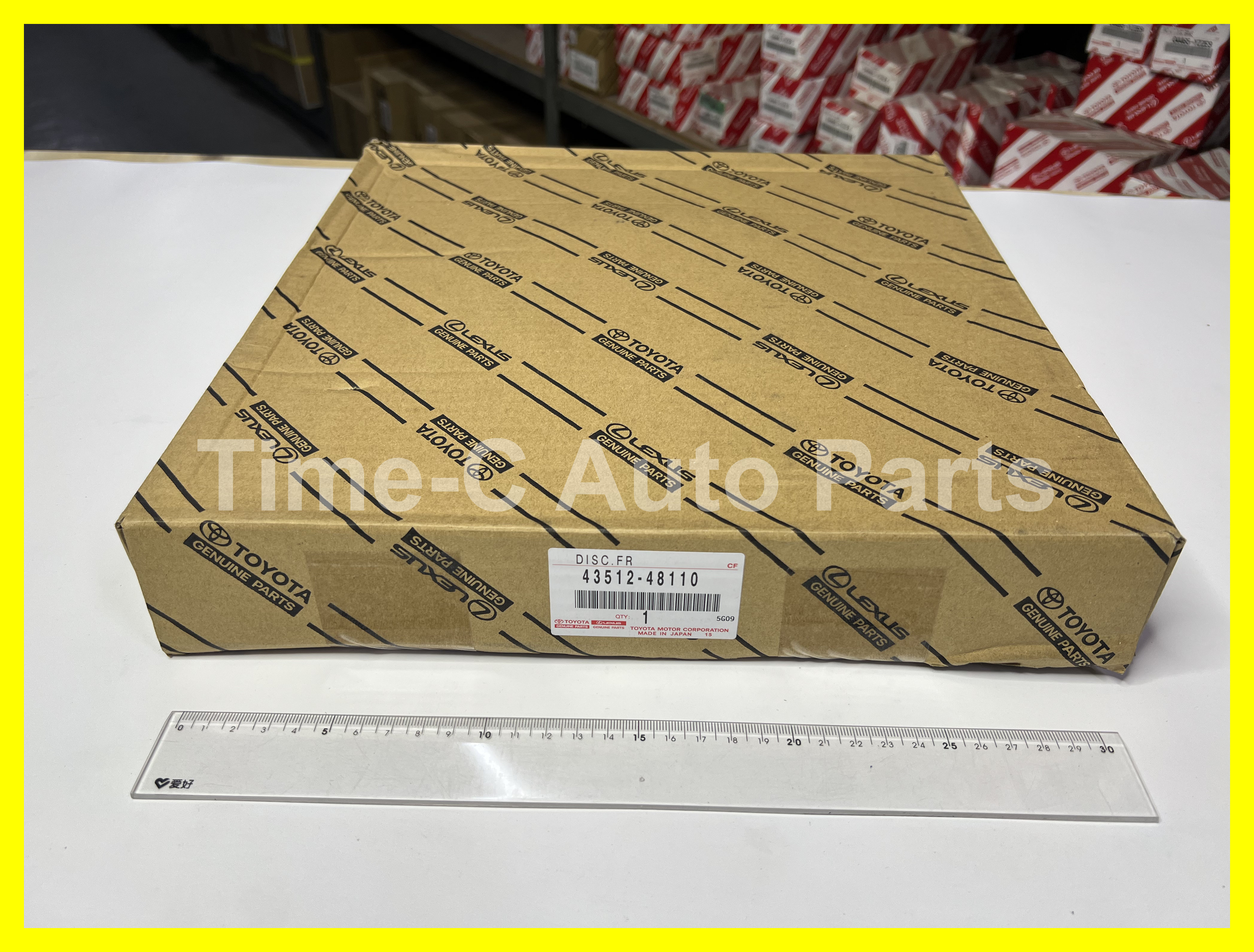 前煞車碟 43512-48110 - Toyota Alphard Vellfire 30系