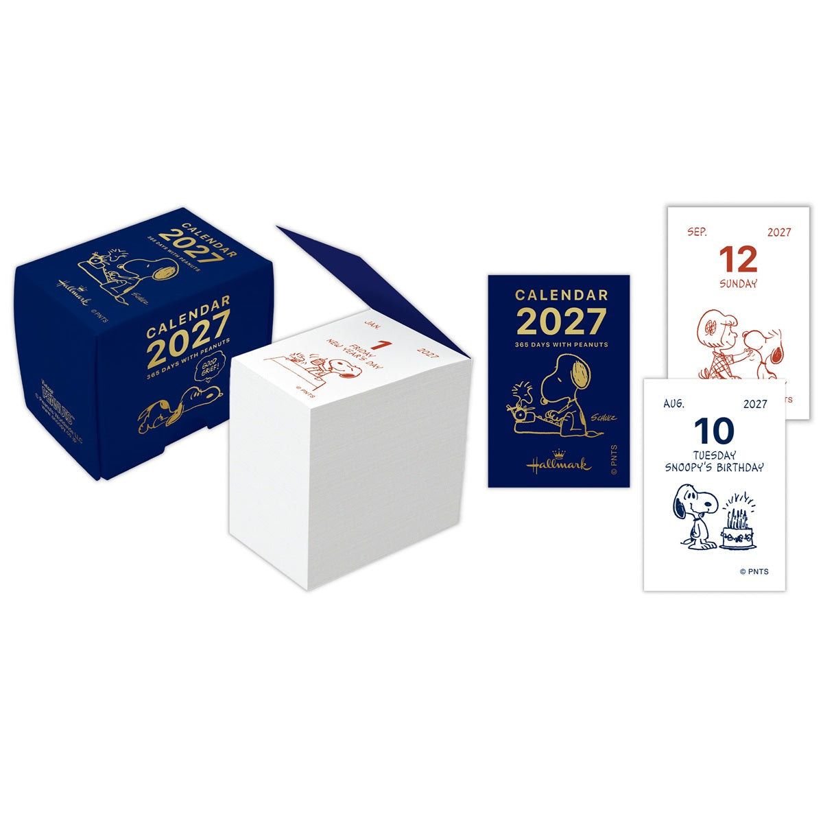 現貨｜Snoopy Hallmark 日版 2027年 迷你每日日曆 Daily Calendar (YDC-856-717)