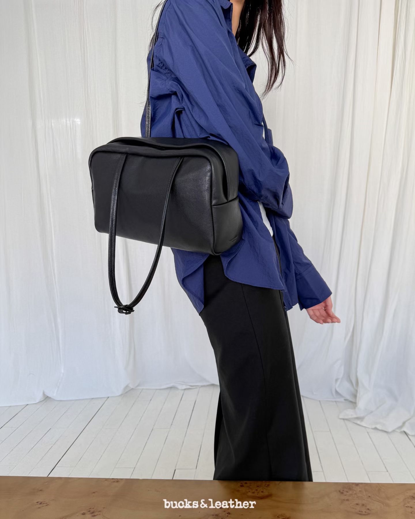 【26FW 】預訂_Fold Bag By Bucks & leather