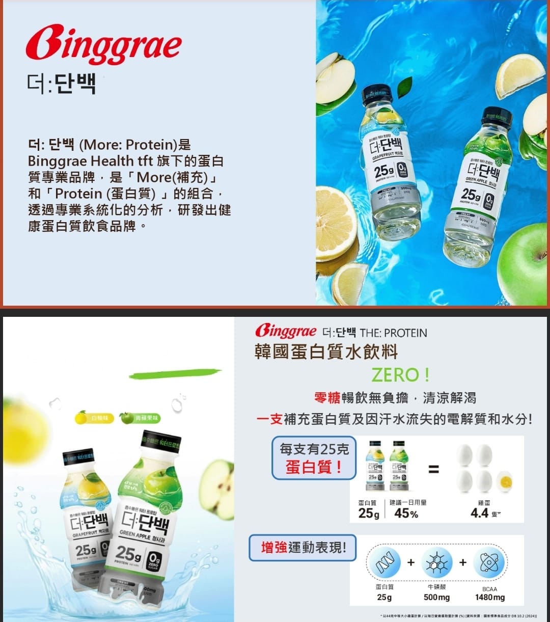 韓國 蛋白質水（青蘋果味）